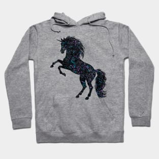 Unicornio con constelación Hoodie